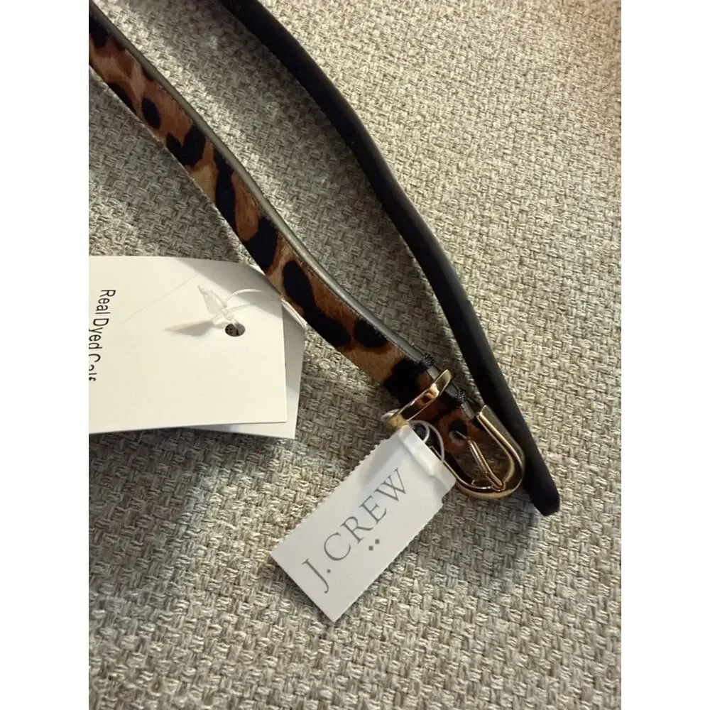 J. crew Leopard calf hair belt - Picture 10 of 11